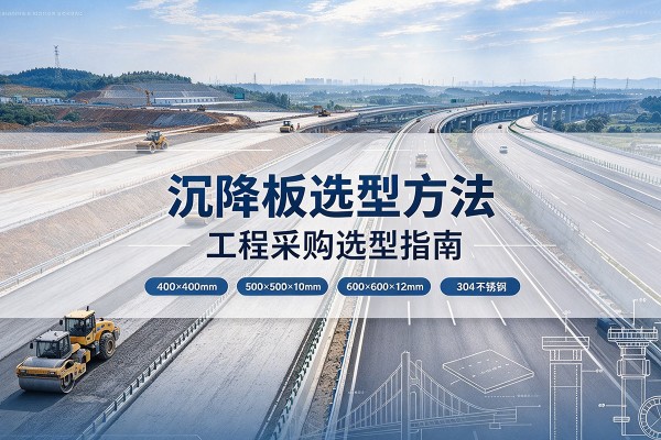 常德沉降板选择方法
