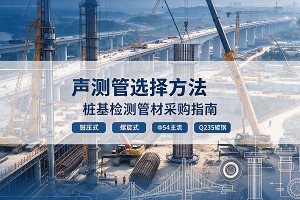 常德声测管选型标准